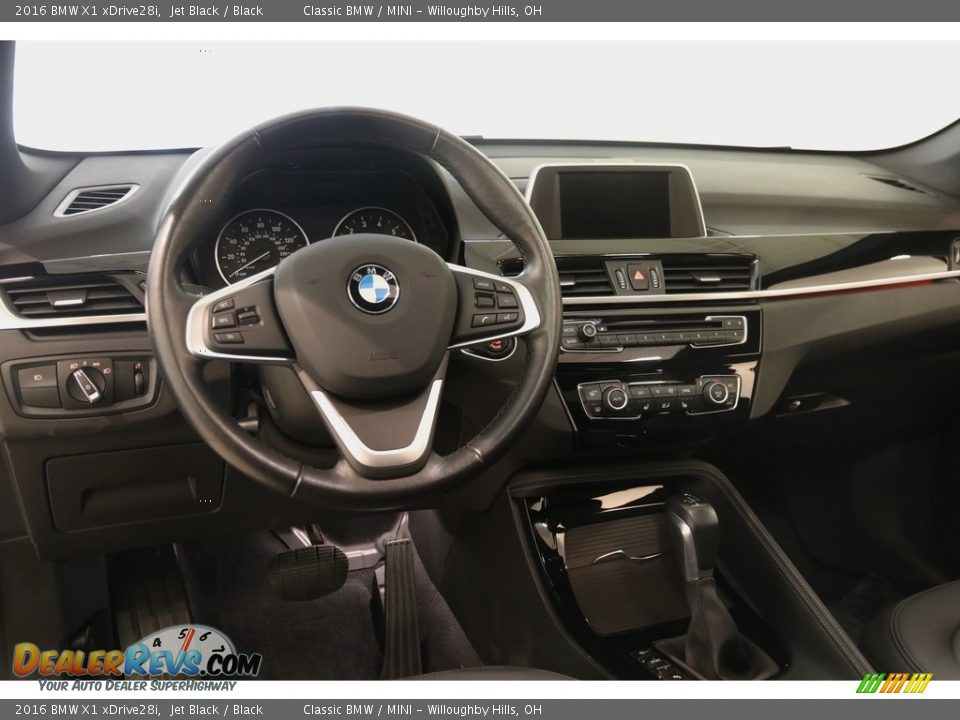 2016 BMW X1 xDrive28i Jet Black / Black Photo #6