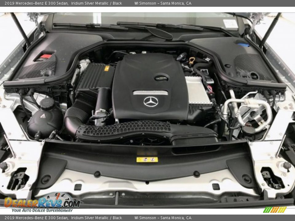 2019 Mercedes-Benz E 300 Sedan Iridium Silver Metallic / Black Photo #8