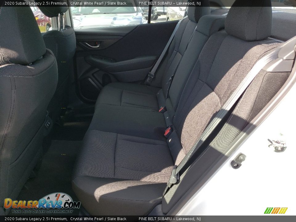 2020 Subaru Legacy 2.5i Premium Crystal White Pearl / Slate Black Photo #6