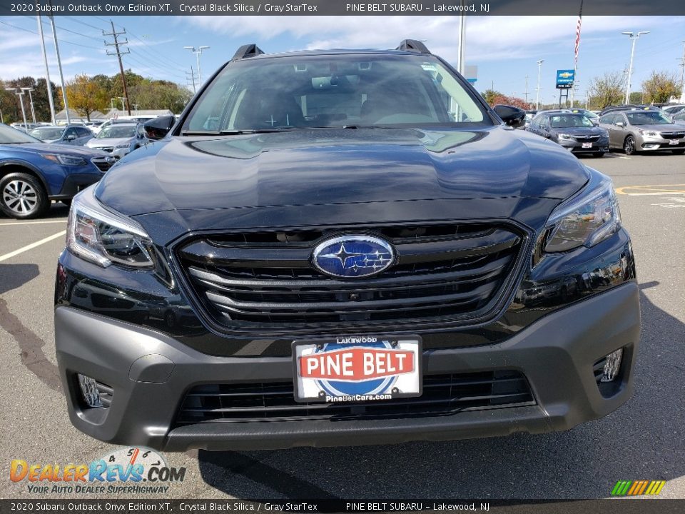 2020 Subaru Outback Onyx Edition XT Crystal Black Silica / Gray StarTex Photo #2