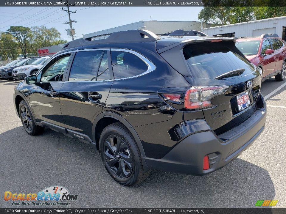 2020 Subaru Outback Onyx Edition XT Crystal Black Silica / Gray StarTex Photo #4