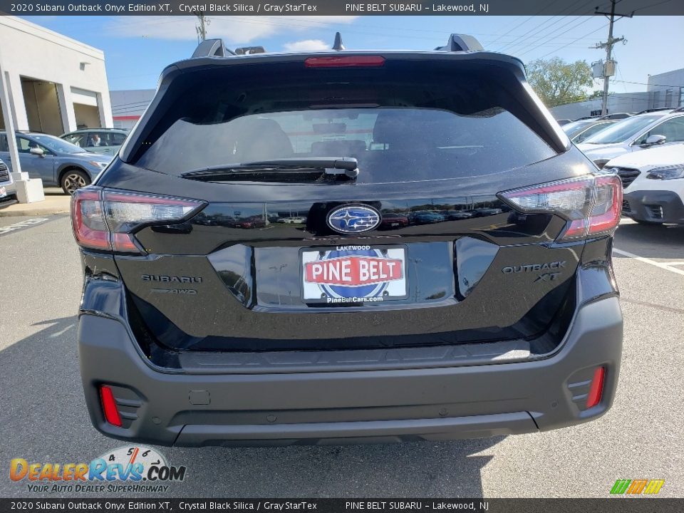 2020 Subaru Outback Onyx Edition XT Crystal Black Silica / Gray StarTex Photo #5