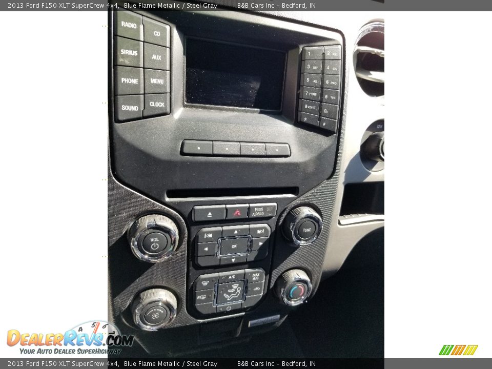 2013 Ford F150 XLT SuperCrew 4x4 Blue Flame Metallic / Steel Gray Photo #15