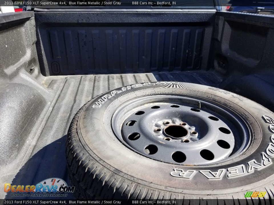 2013 Ford F150 XLT SuperCrew 4x4 Blue Flame Metallic / Steel Gray Photo #16