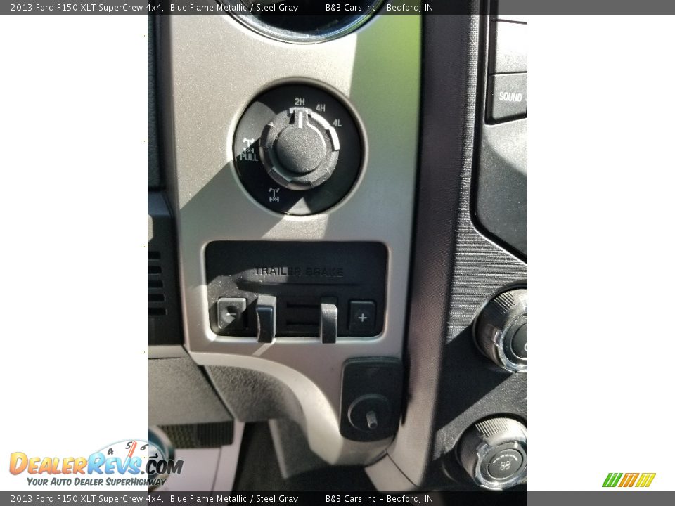 2013 Ford F150 XLT SuperCrew 4x4 Blue Flame Metallic / Steel Gray Photo #17
