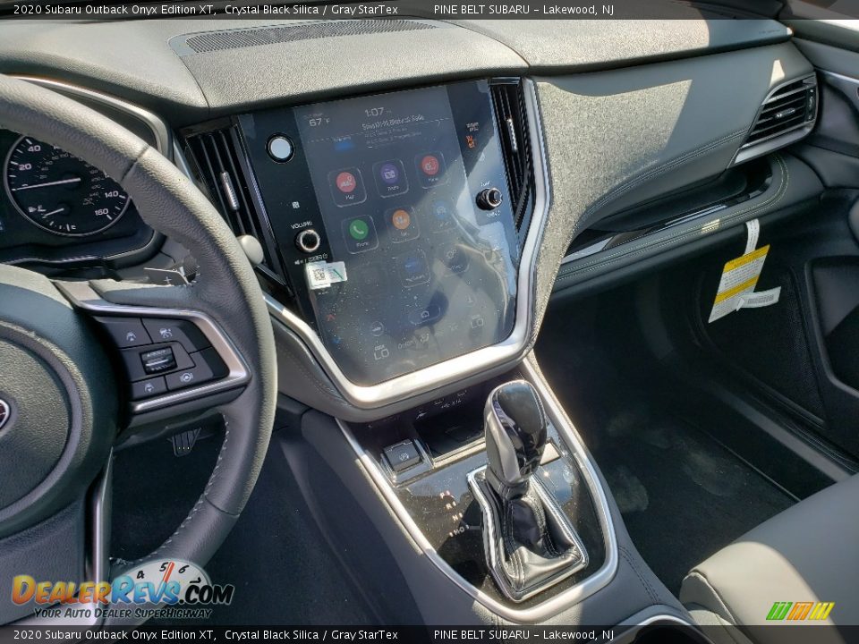 2020 Subaru Outback Onyx Edition XT Crystal Black Silica / Gray StarTex Photo #10