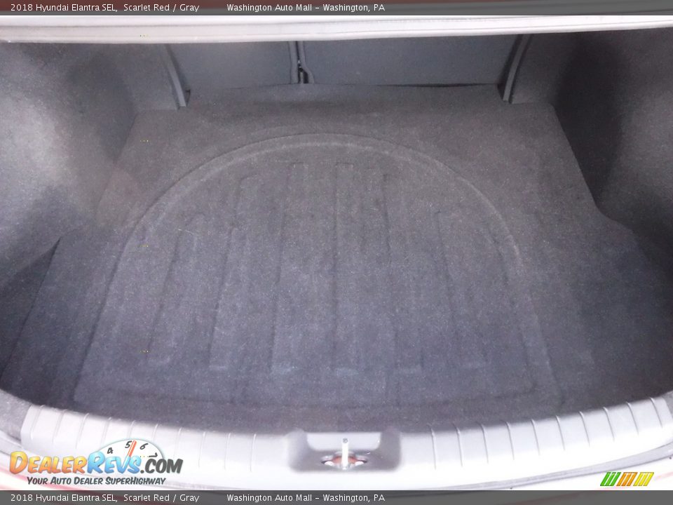2018 Hyundai Elantra SEL Scarlet Red / Gray Photo #25