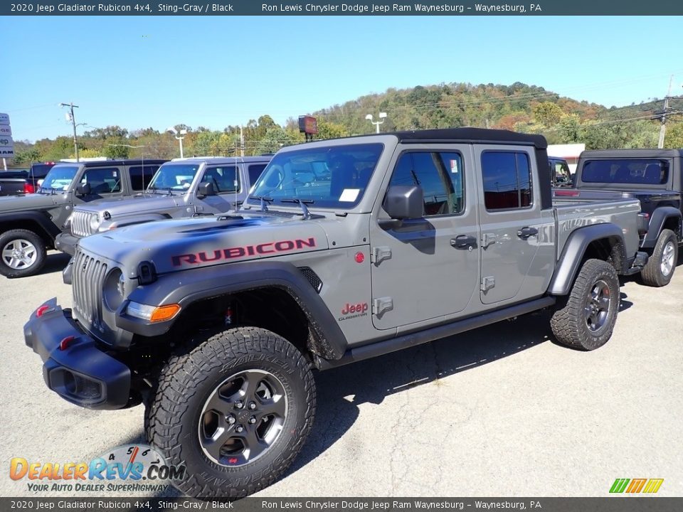 Front 3/4 View of 2020 Jeep Gladiator Rubicon 4x4 Photo #1