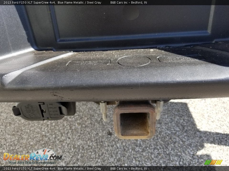 2013 Ford F150 XLT SuperCrew 4x4 Blue Flame Metallic / Steel Gray Photo #20
