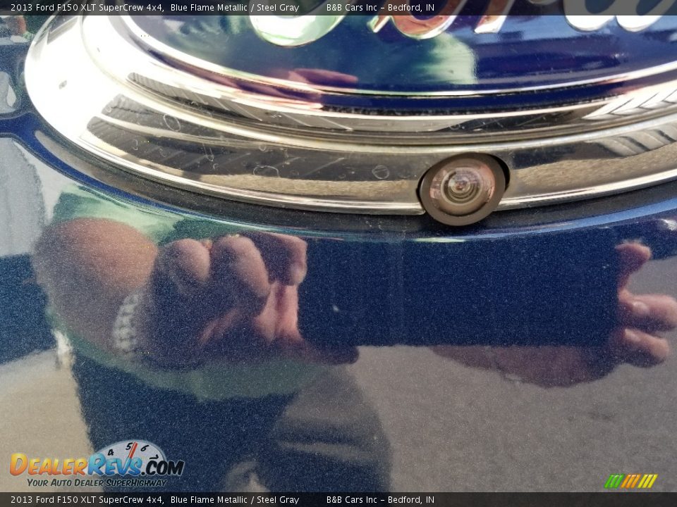 2013 Ford F150 XLT SuperCrew 4x4 Blue Flame Metallic / Steel Gray Photo #21