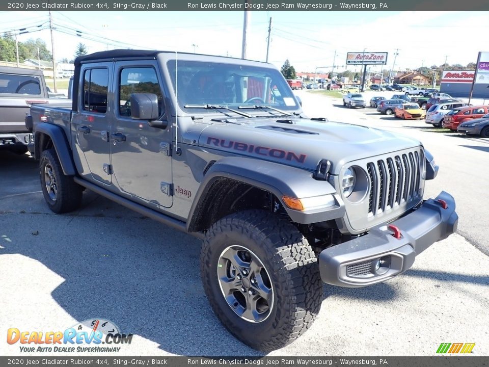 Sting-Gray 2020 Jeep Gladiator Rubicon 4x4 Photo #5