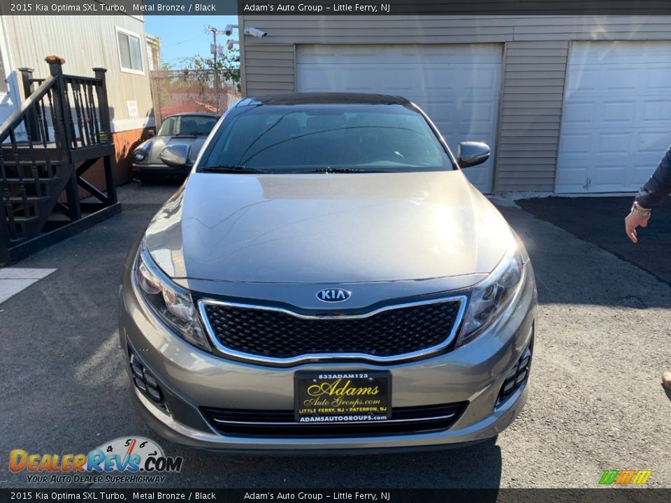 2015 Kia Optima SXL Turbo Metal Bronze / Black Photo #2