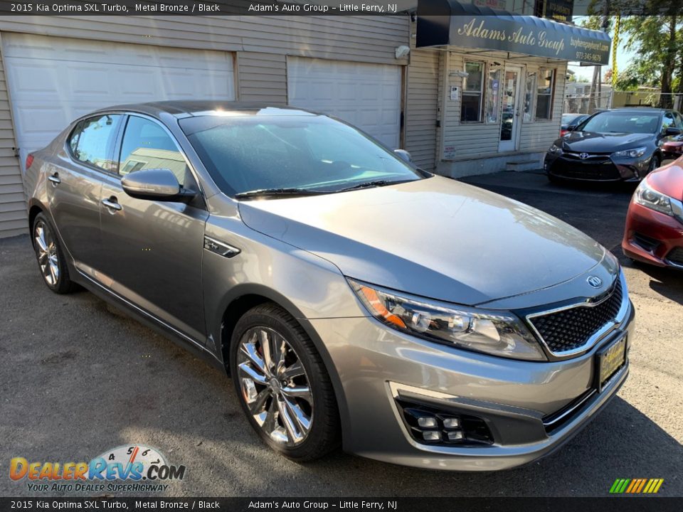 2015 Kia Optima SXL Turbo Metal Bronze / Black Photo #3