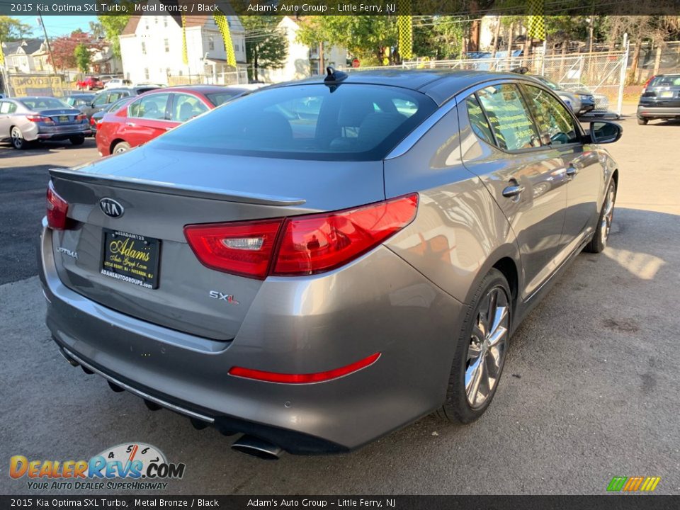 2015 Kia Optima SXL Turbo Metal Bronze / Black Photo #4