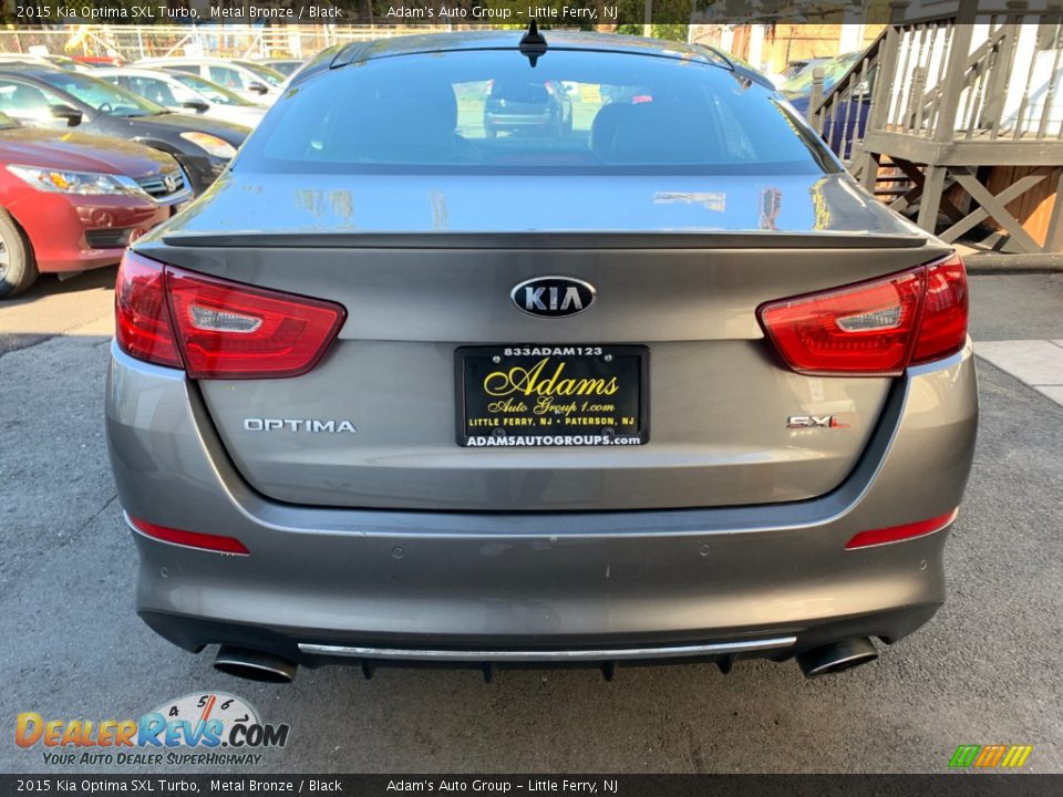 2015 Kia Optima SXL Turbo Metal Bronze / Black Photo #5