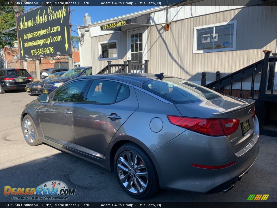 2015 Kia Optima SXL Turbo Metal Bronze / Black Photo #6