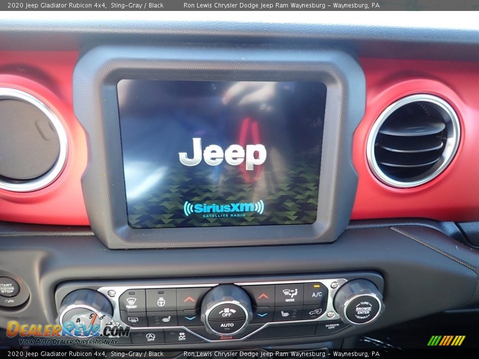 2020 Jeep Gladiator Rubicon 4x4 Sting-Gray / Black Photo #15