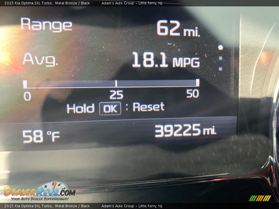 2015 Kia Optima SXL Turbo Metal Bronze / Black Photo #11