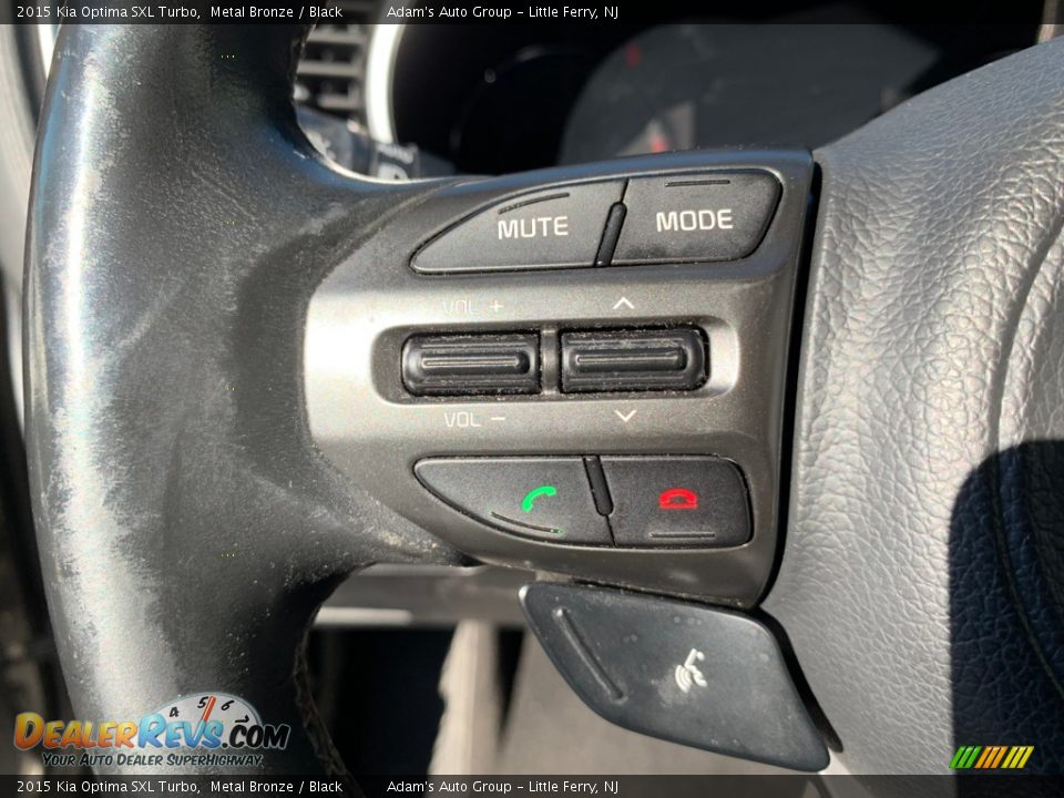 2015 Kia Optima SXL Turbo Metal Bronze / Black Photo #12