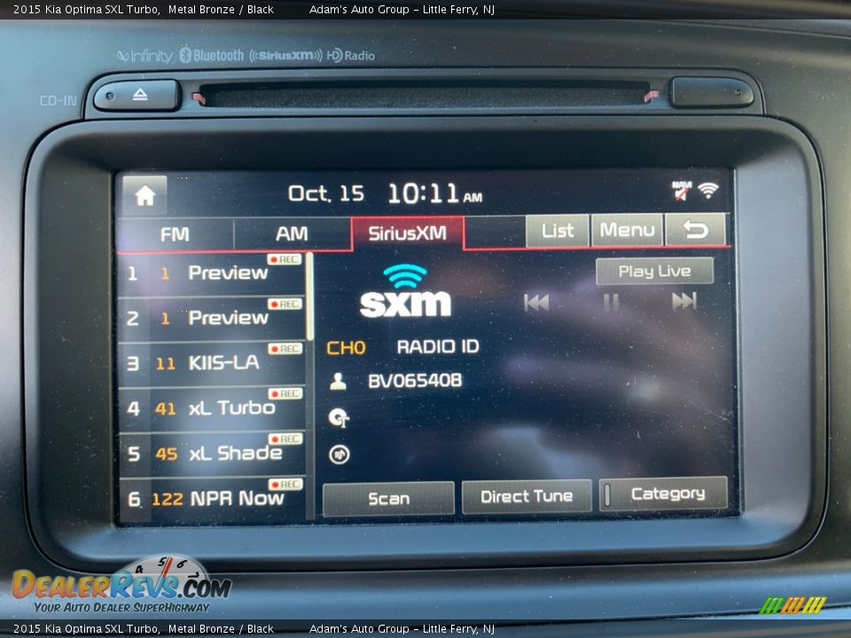 2015 Kia Optima SXL Turbo Metal Bronze / Black Photo #16