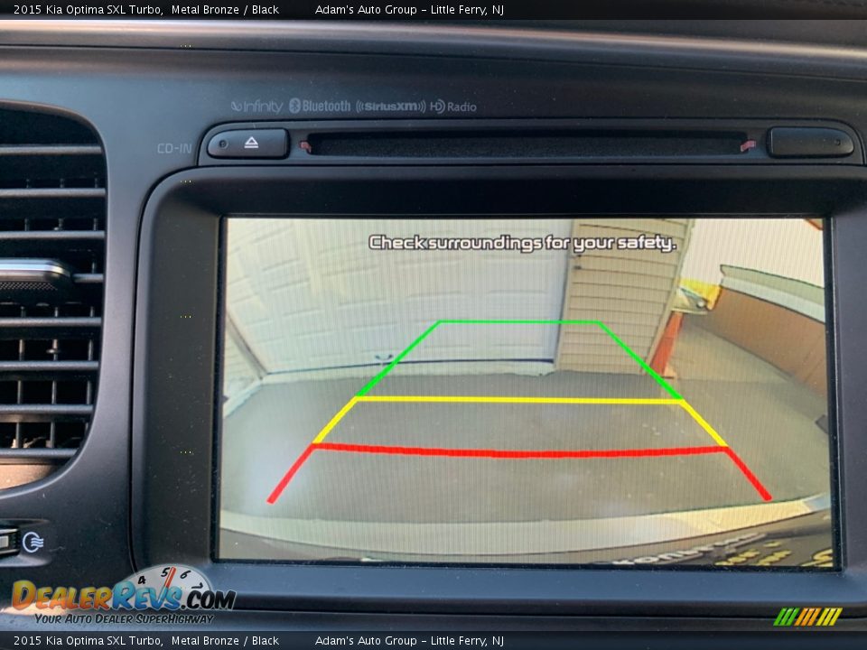 2015 Kia Optima SXL Turbo Metal Bronze / Black Photo #17