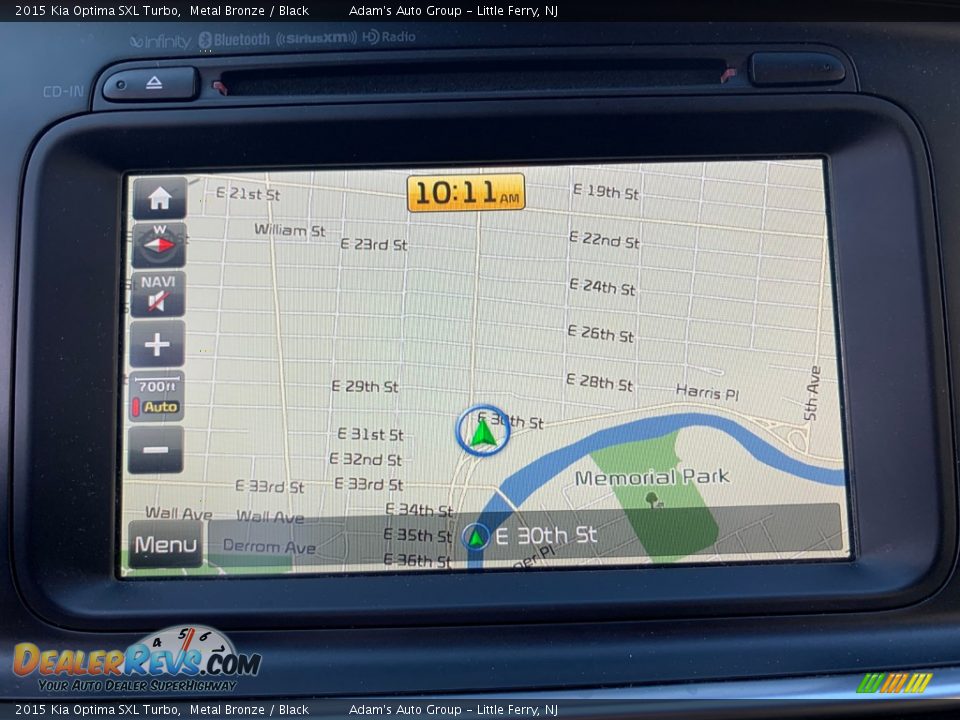 2015 Kia Optima SXL Turbo Metal Bronze / Black Photo #18