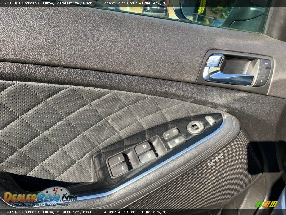 2015 Kia Optima SXL Turbo Metal Bronze / Black Photo #21