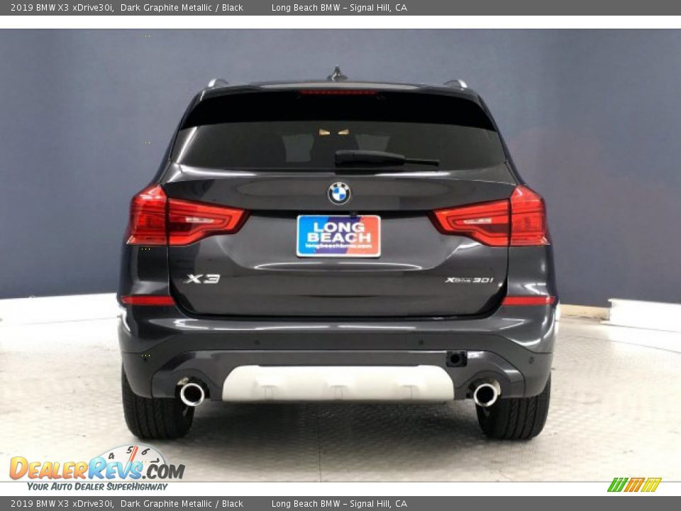 2019 BMW X3 xDrive30i Dark Graphite Metallic / Black Photo #3