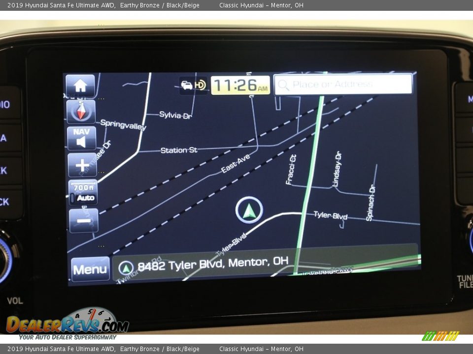 2019 Hyundai Santa Fe Ultimate AWD Earthy Bronze / Black/Beige Photo #10