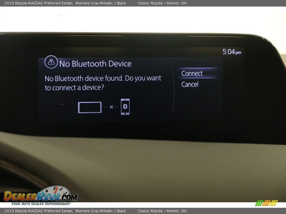 2019 Mazda MAZDA3 Preferred Sedan Machine Gray Metallic / Black Photo #11