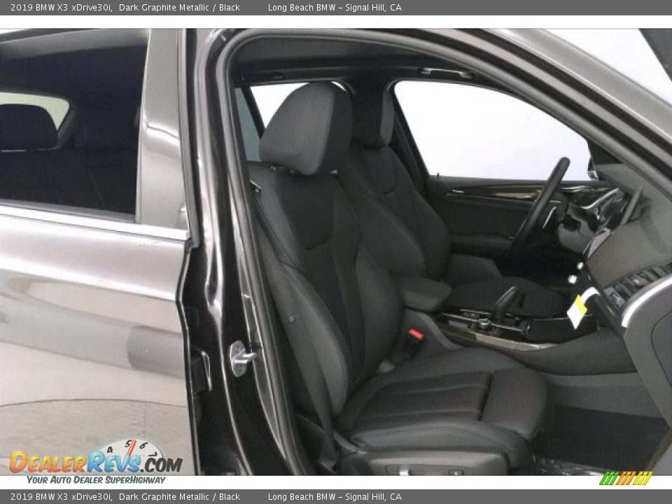 2019 BMW X3 xDrive30i Dark Graphite Metallic / Black Photo #6