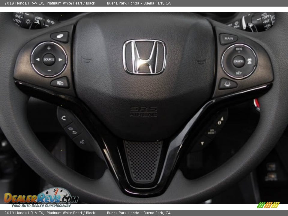2019 Honda HR-V EX Platinum White Pearl / Black Photo #21