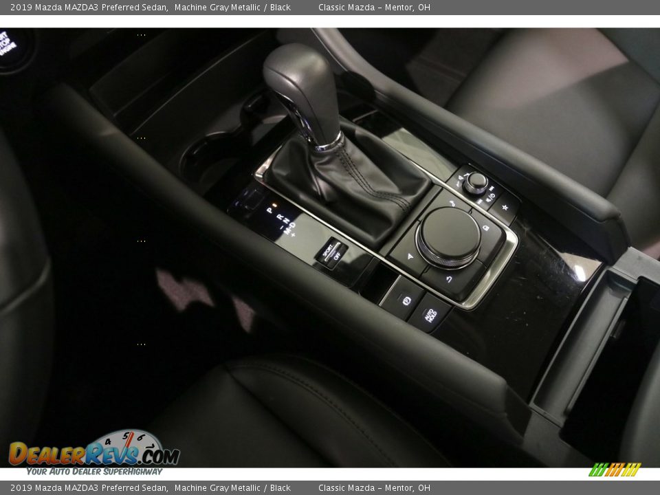 2019 Mazda MAZDA3 Preferred Sedan Machine Gray Metallic / Black Photo #13
