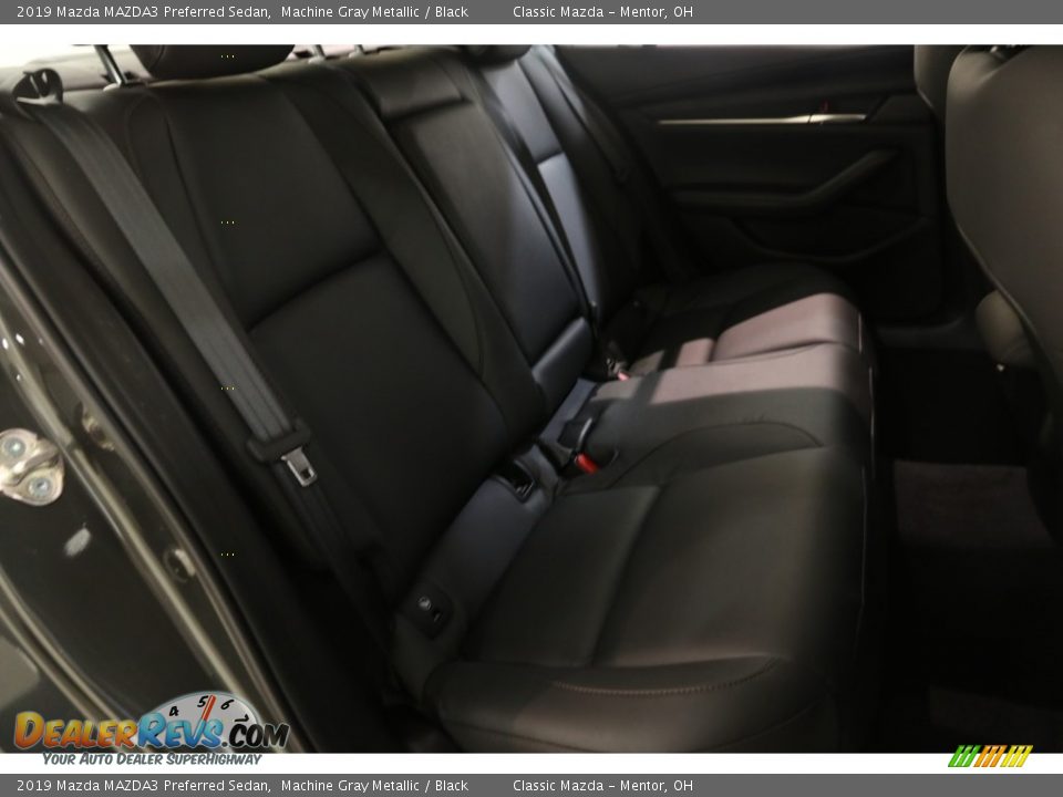 2019 Mazda MAZDA3 Preferred Sedan Machine Gray Metallic / Black Photo #15