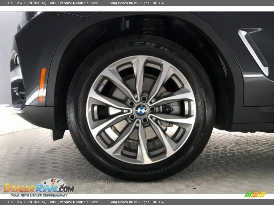2019 BMW X3 xDrive30i Dark Graphite Metallic / Black Photo #8
