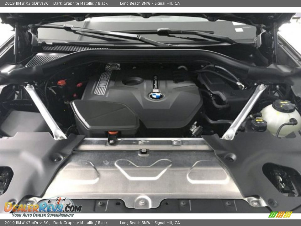 2019 BMW X3 xDrive30i Dark Graphite Metallic / Black Photo #9