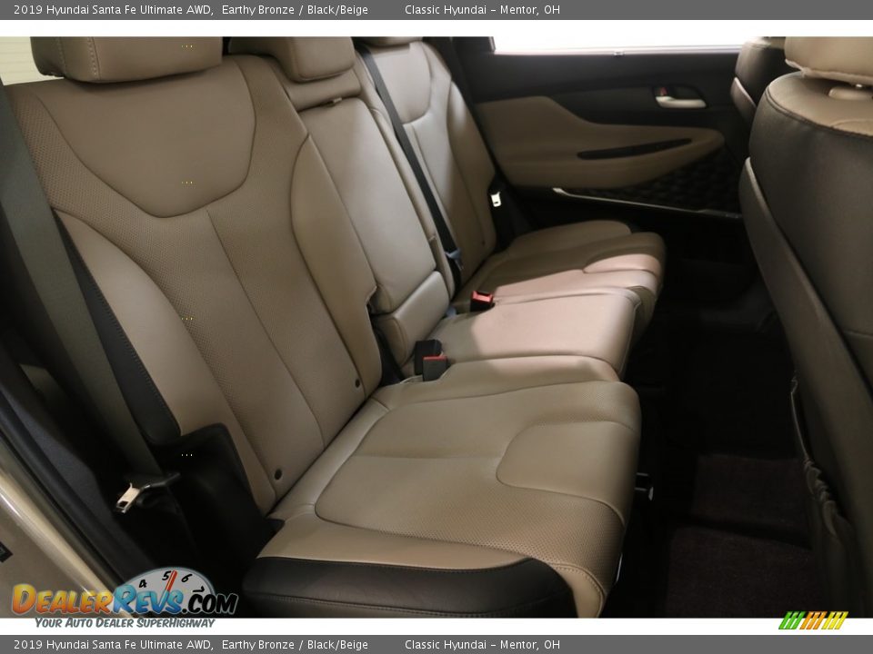 2019 Hyundai Santa Fe Ultimate AWD Earthy Bronze / Black/Beige Photo #18