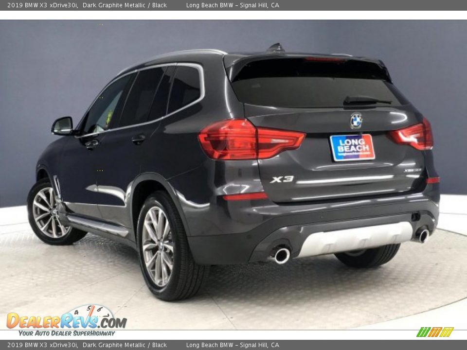 2019 BMW X3 xDrive30i Dark Graphite Metallic / Black Photo #10