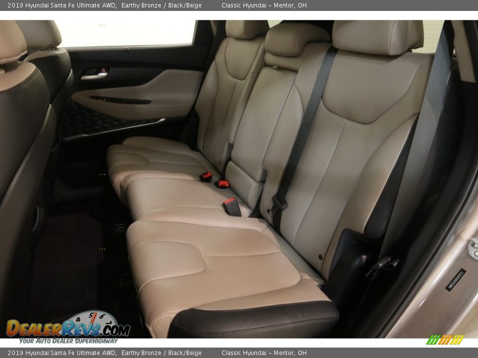 2019 Hyundai Santa Fe Ultimate AWD Earthy Bronze / Black/Beige Photo #19