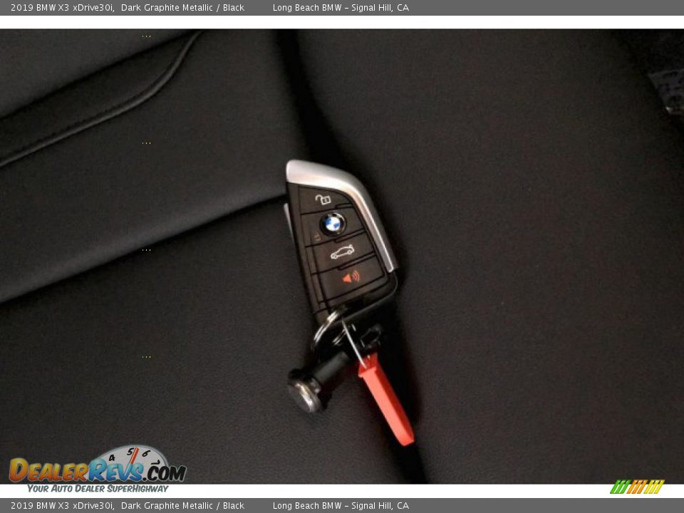 2019 BMW X3 xDrive30i Dark Graphite Metallic / Black Photo #11