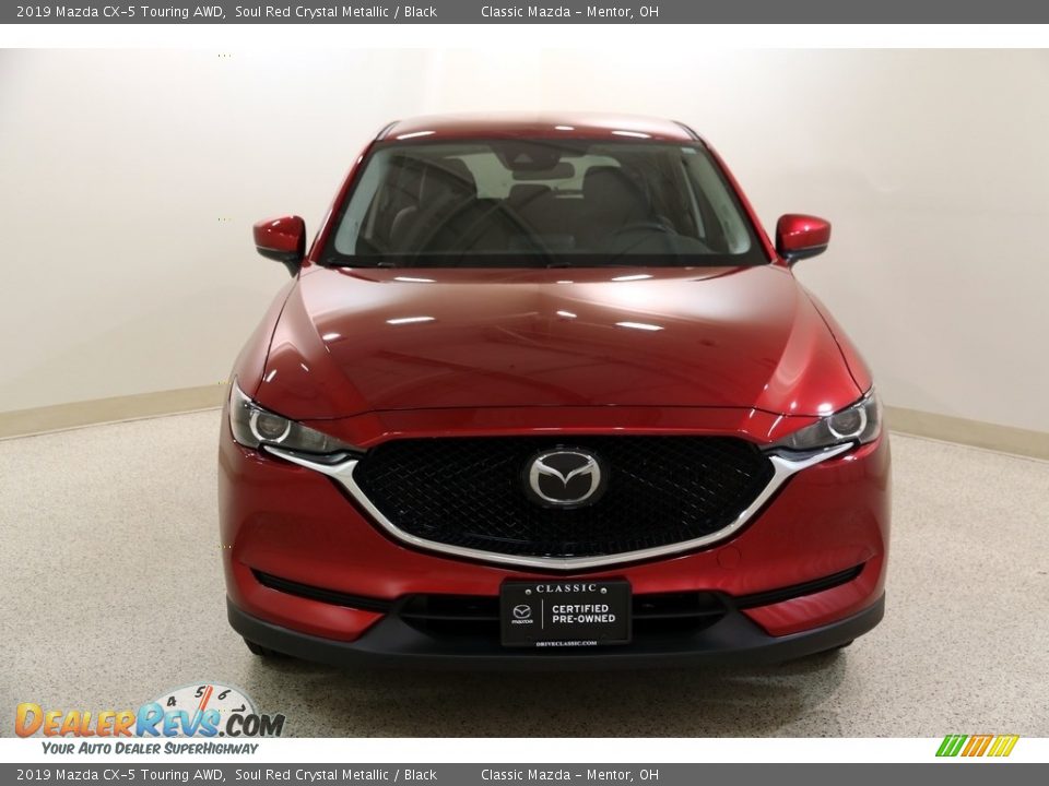 2019 Mazda CX-5 Touring AWD Soul Red Crystal Metallic / Black Photo #2