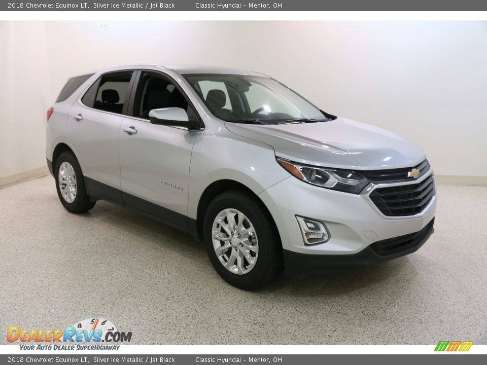 2018 Chevrolet Equinox LT Silver Ice Metallic / Jet Black Photo #1