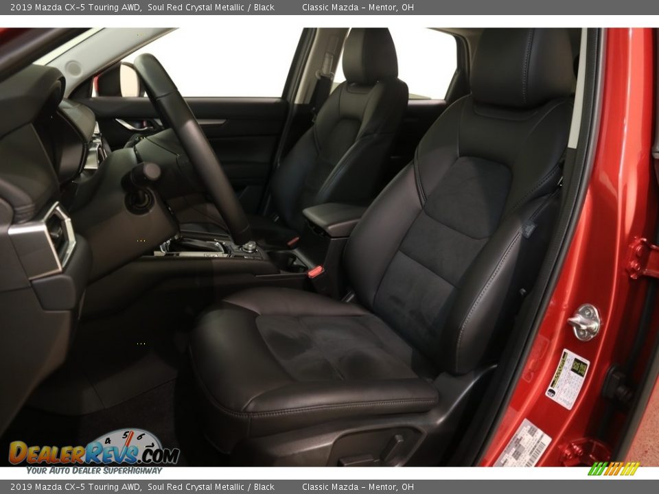 2019 Mazda CX-5 Touring AWD Soul Red Crystal Metallic / Black Photo #5