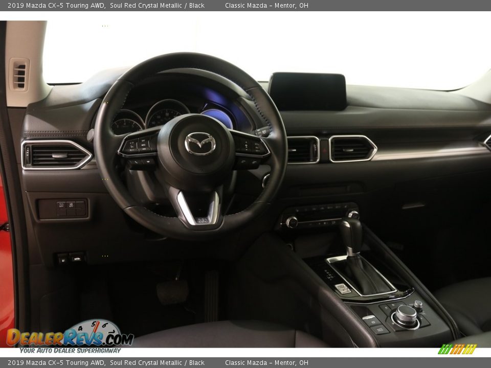 2019 Mazda CX-5 Touring AWD Soul Red Crystal Metallic / Black Photo #6