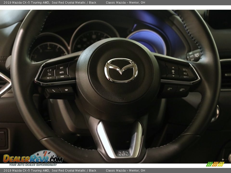2019 Mazda CX-5 Touring AWD Soul Red Crystal Metallic / Black Photo #7