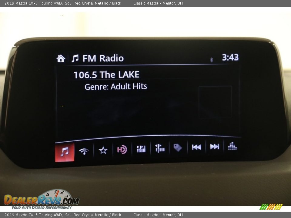 2019 Mazda CX-5 Touring AWD Soul Red Crystal Metallic / Black Photo #10