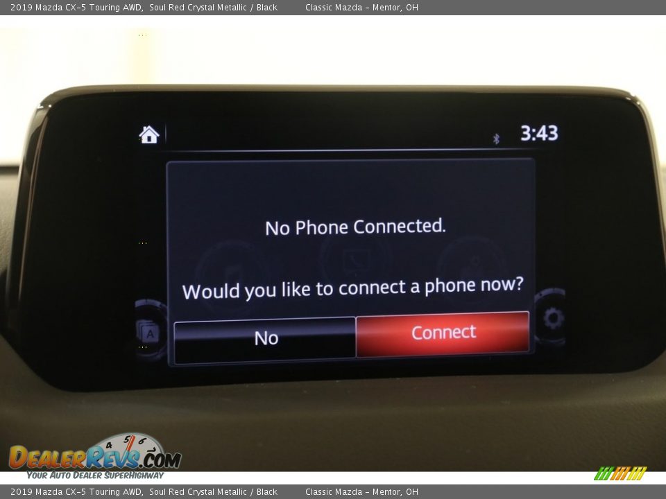 2019 Mazda CX-5 Touring AWD Soul Red Crystal Metallic / Black Photo #11