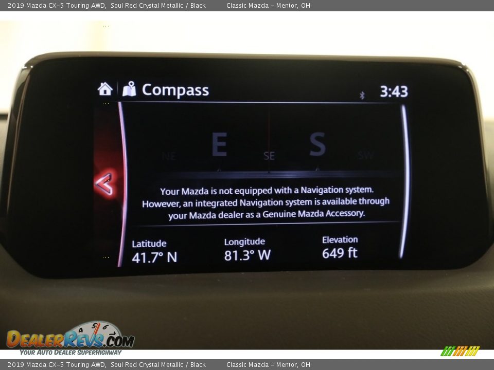 2019 Mazda CX-5 Touring AWD Soul Red Crystal Metallic / Black Photo #12