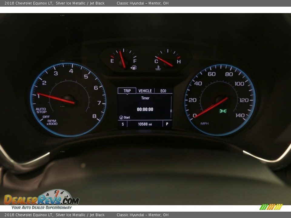 2018 Chevrolet Equinox LT Silver Ice Metallic / Jet Black Photo #8