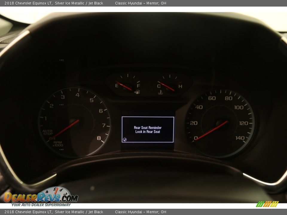 2018 Chevrolet Equinox LT Silver Ice Metallic / Jet Black Photo #9